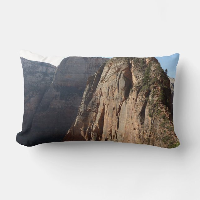Coussin Rectangle Atterrissage des Anges à Zion National Park (Recto)