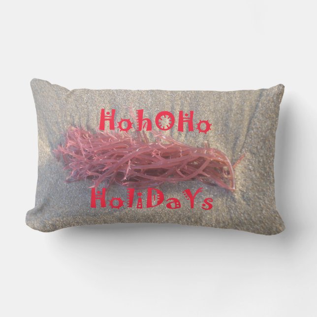 Coussin Rectangle Au bord de la plage Inspirational Seaweeds brands  (Recto)