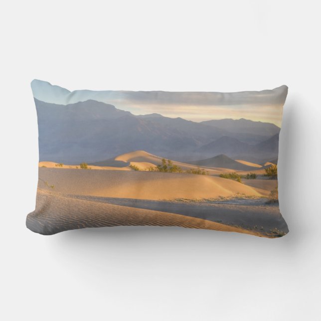 Coussin Rectangle Aube de désert (Recto)
