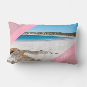 Coussin Rectangle Australie Beach Paradise Paysage Photo rose