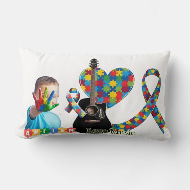 Coussin Rectangle Autism (Recto)
