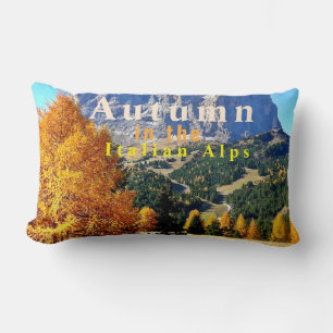 Coussin Rectangle Automne dans les Alpes italiennes