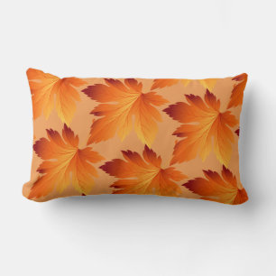 Coussin Rectangle Automne Feuilles d'automne Jeu d'oreiller