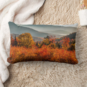 Coussin Rectangle Autoroute Sunrise Kancamagus Vue sur le New Hampsh