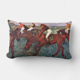 Coussin Rectangle Avant Le Début Formation Jockeis - Diplôme Peintur