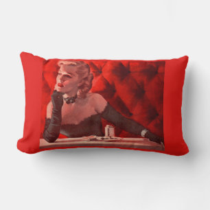 Coussin Rectangle averti