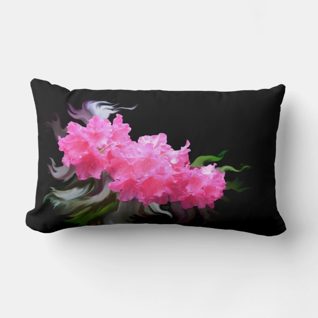 Coussin Rectangle Azaleas (Recto)