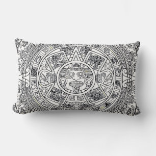 Coussin Rectangle AZTEC OU MEXICA mexicaine