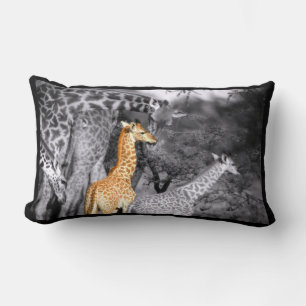 Coussin Rectangle Baby Giraffe