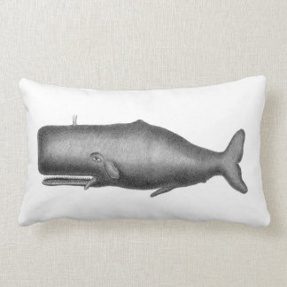 Coussin Rectangle Baleine vintage