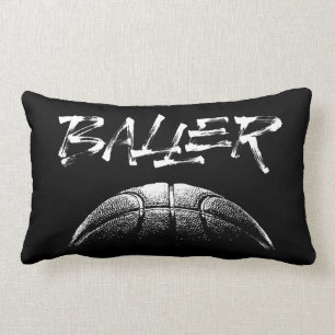 Coussin Rectangle Baller (basket-ball)