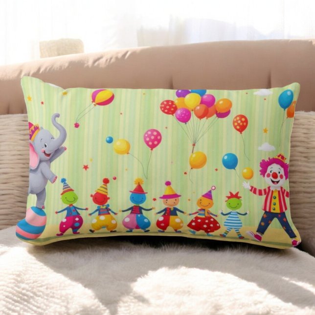 Coussin Rectangle Balloon Whimsical Fiesta Cushion (Créateur téléchargé)