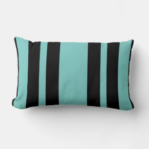 Coussin Rectangle Bandes d'aqua réversibles