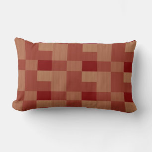 Coussin Rectangle Bandes verticales rétro Abstraites sans couture
