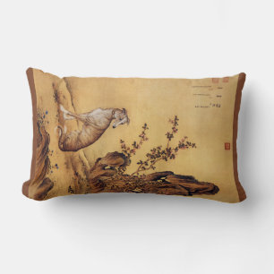 Coussin Rectangle Banjinbiao 斑 锦 彪 ~Greyhound ~Giuseppe Castiglione~