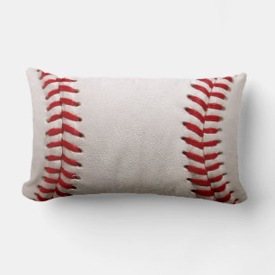 Coussin Rectangle Baseball Softball Graphique Brodé - Art Sportif