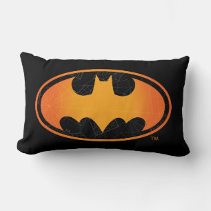 Coussin Rectangle Batman   Logo Web d'Halloween