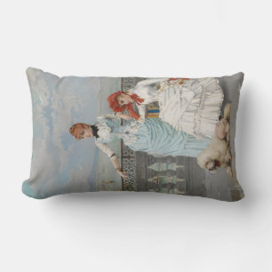 Coussin Rectangle Beautés napolitaines (Jeunes femmes italiennes élé