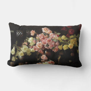 Coussin Rectangle Beaux Roses (par Joseph DeCamp)