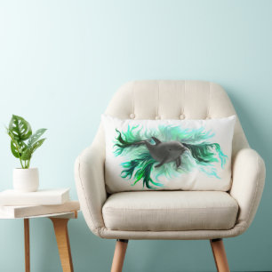 Coussin Rectangle Bébé dauphin