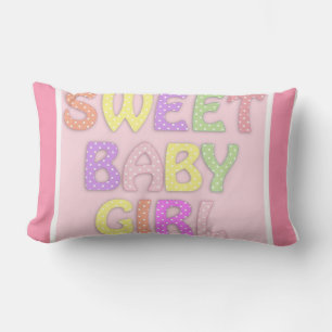 Coussin Rectangle Bébé fille