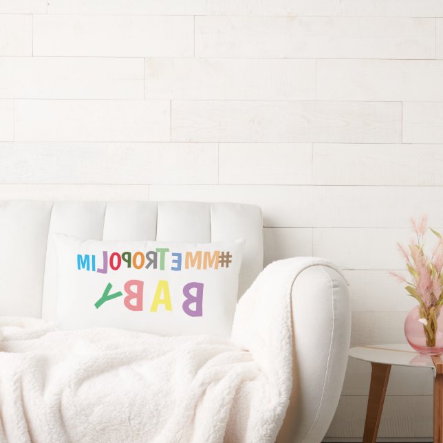 COUSSIN RECTANGLE BÉBÉ PILLOW/ #MMETROPOLIM DESIGN (Canapé)