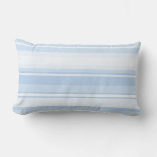 Coussin Rectangle Bébé rayures bleues