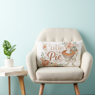 Coussin Rectangle Bébé Tarte au Citrouille Chérie