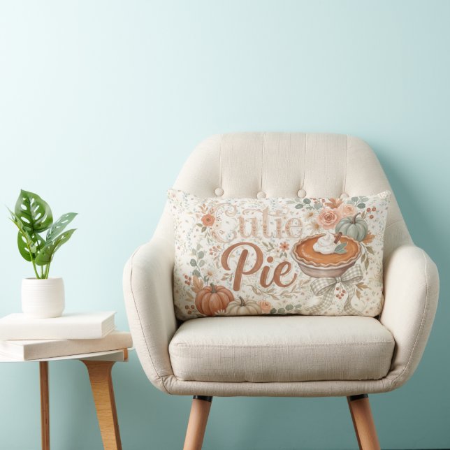 Coussin Rectangle Bébé Tarte au Citrouille Chérie  (Chaise)