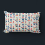 Coussin Rectangle Bécher et essai Tube science Motif à thème<br><div class="desc">Coussin avec un dessin mignon d'un tube d'essai et bécher. Parfait pour les types scientifiques.</div>