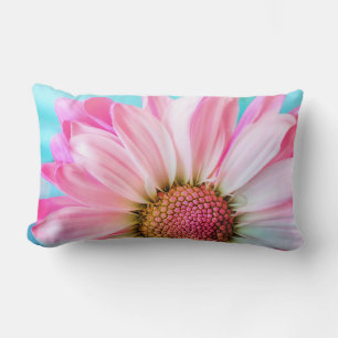 Coussin Rectangle Belle Fleur rose Gros plan Photo