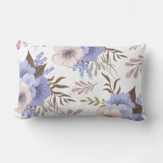 Coussin Rectangle Belle Fleur violette