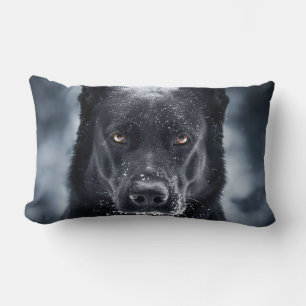 Coussin Rectangle Berger allemand noir