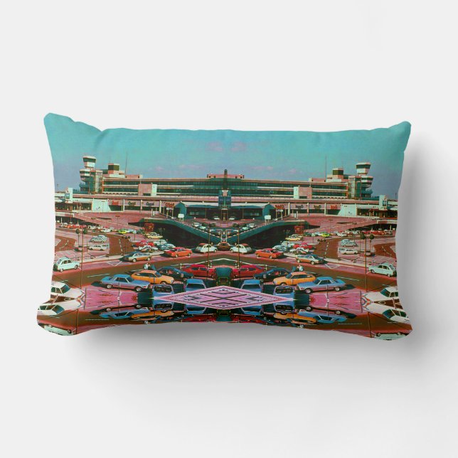 Coussin Rectangle Berlin L'aéroport de Tegel (Recto)