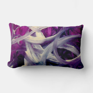 Coussin Rectangle Berry&Brush, Abstract art