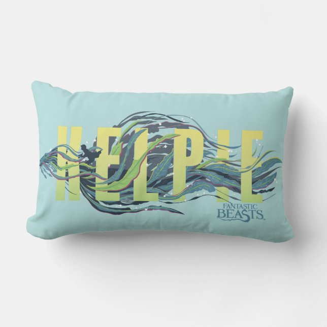 Coussin Rectangle Bêtes fantastiques Kelpie (Recto)