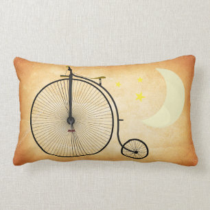 Coussin Rectangle Bicyclette vintage