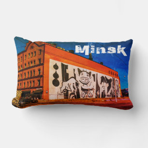 Coussin Rectangle BiélorБ е л а р ь у с  de Minsk   Architecture Gra