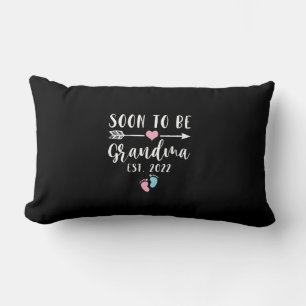 Coussin Rectangle Bientôt Être Grand-Mère 2022 Pour Nouvelle Grand-M