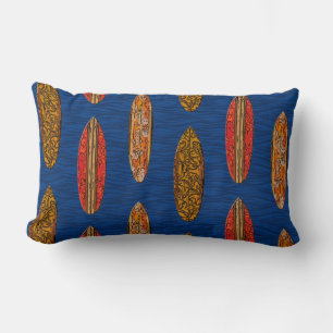 Coussin Rectangle Big Wave Hawaii Surboards