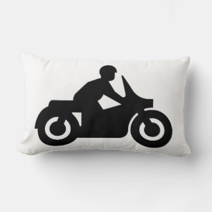 COUSSIN RECTANGLE BIKER GUY