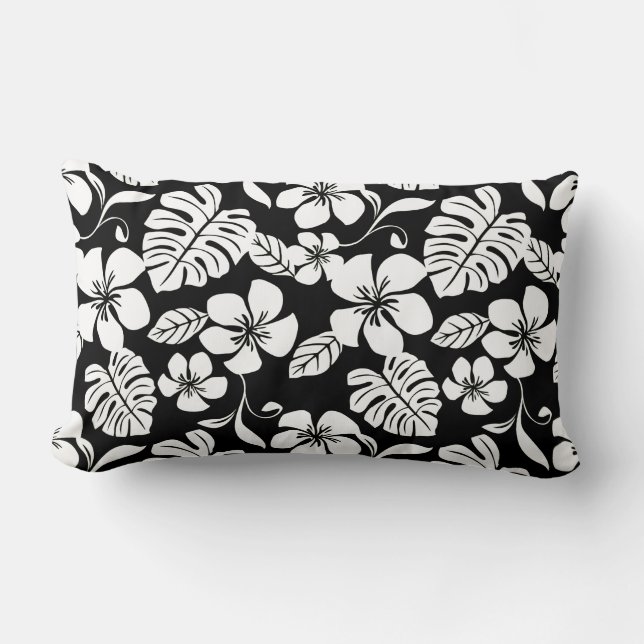 COUSSIN RECTANGLE BIKINI ROSE (NOIR/BLANC) (Recto)