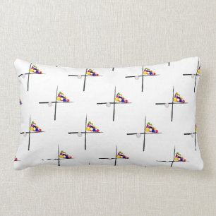 Coussin Rectangle Billiard Pool Balls et Cues
