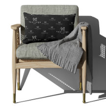 Black Logo motif Business Brand Simple Company