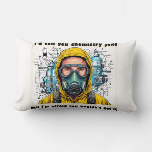 Coussin Rectangle blague drôle chimie cadeau