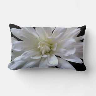 Coussin Rectangle Blanc floral blanc marguerite blanc maman blanche 