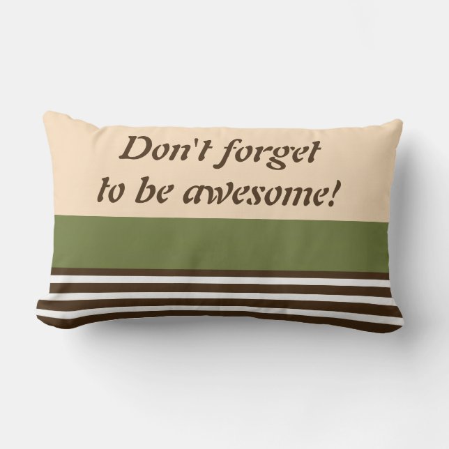 Coussin Rectangle Blancs étroits + votre dos couleur & idées (Recto)