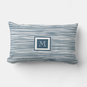 Coussin Rectangle Bleu tropical