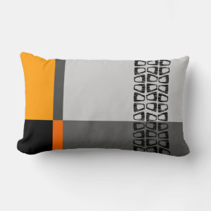 Coussin Rectangle Bloc de couleur rétro