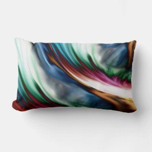 Coussin Rectangle Blue Valley Whirlwind Rainbow
